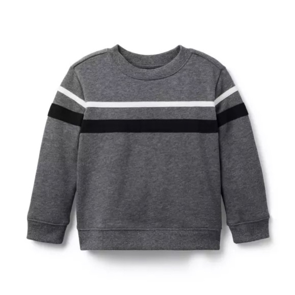 Janie and Jack Heather Gray Knit Top